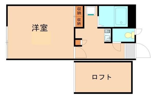 九産大前駅 徒歩15分 1階の物件間取画像